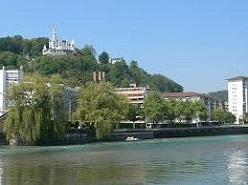 Luzern mit Blick Richtung Gütsch